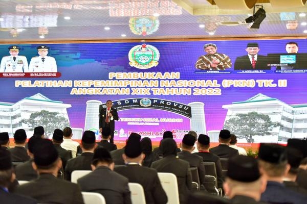 Buka Pelatihan Kepemimpinan Nasional, Gubernur Edy Rahmayadi Minta OPD Terus Belajar